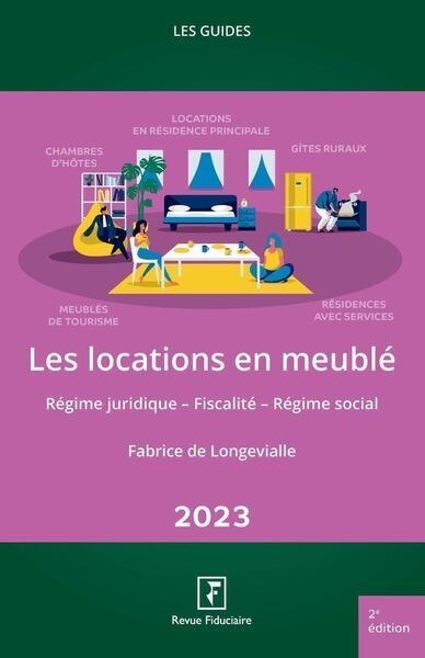 Front cover_Les locations en meublé 2023 : régime juridique, fiscalité, régime social