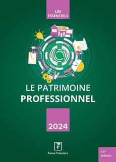 Front cover_Le patrimoine professionnel 2024