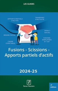Front cover_Fusions, scissions, apports partiels d'actifs
