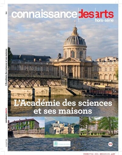 Front cover_L' Académie des sciences et ses maisons