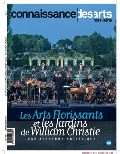 Couverture_Les Arts florissants et les jardins de William Christie