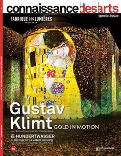 Couverture_Gustav Klimt, gold in motion ; Hundertwasser, in the wake of the Vienna secession