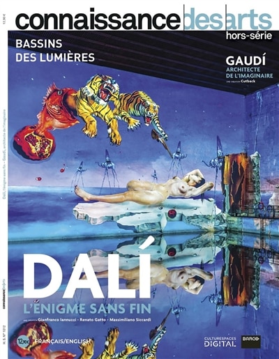 Front cover_Dali, l'énigme sans fin, une création Gianfranco Iannuzzi, Renatto Gatto, Massimiliano Siccardi ; Gaudi, architecte de l'imaginaire, une création Cutback