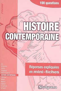 Front cover_Histoire contemporaine