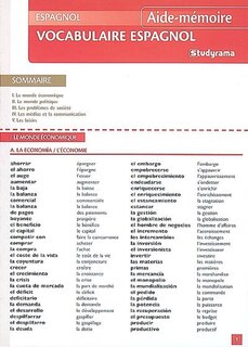 Front cover_Vocabulaire espagnol