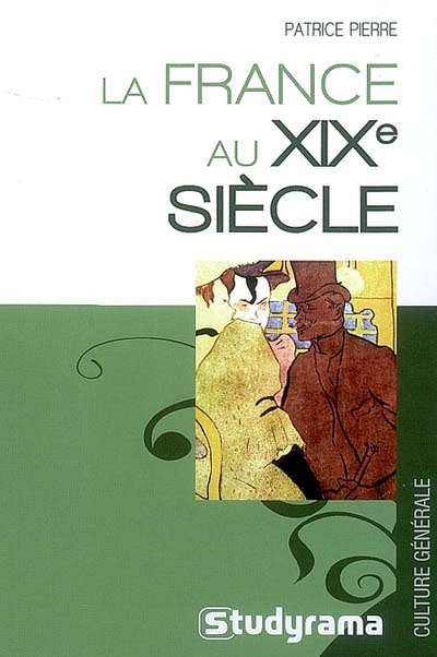 Couverture_La France au XIXe siècle