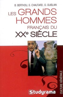 Front cover_Les grands hommes français du XXe siècle
