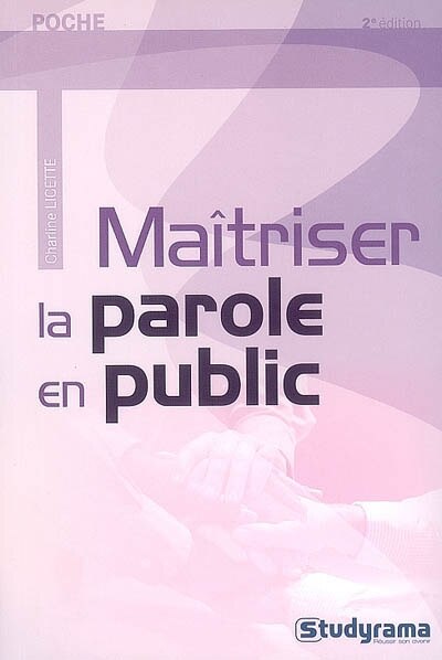 Couverture_Maîtriser la parole en public