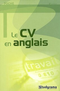 Front cover_Le CV en anglais
