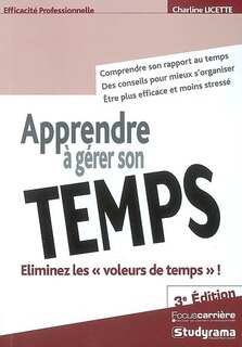 Front cover_Apprendre à gérer son temps
