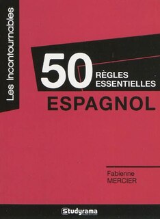 Front cover_50 règles essentielles espagnol