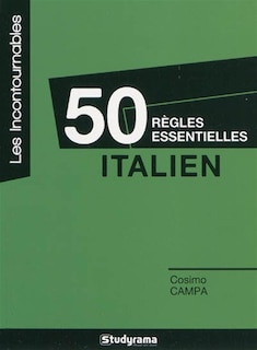 Front cover_50 règles essentielles italien