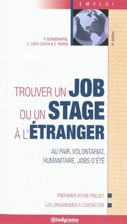 Front cover_Trouver un job ou un stage à l'étranger