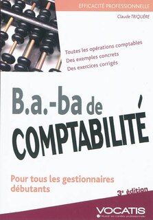 Front cover_B.a.-ba de comptabilité : pour tous les gestionnaires débutants
