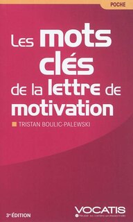 Front cover_Les mots clés de la lettre de motivation