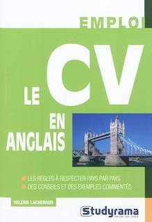 Front cover_Le CV en anglais