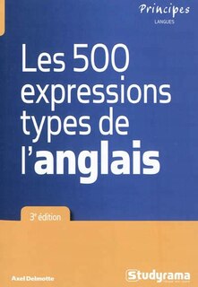Couverture_Les 500 expressions types de l'anglais