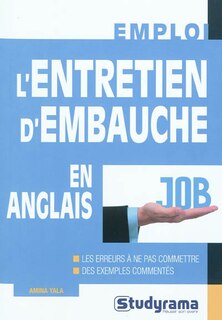 Front cover_L' entretien d'embauche en anglais