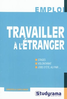 Front cover_Travailler à l'étranger