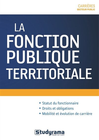 Front cover_La fonction publique territoriale