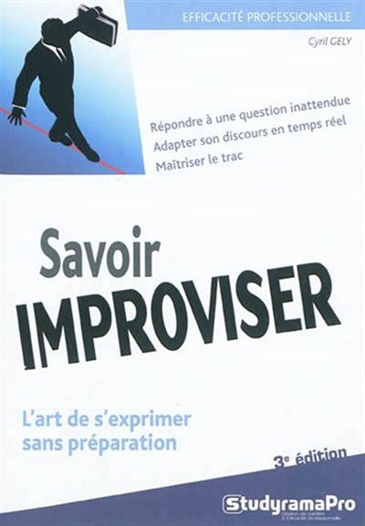 Couverture_Savoir improviser