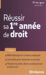 Couverture_Réussir sa première année de droit