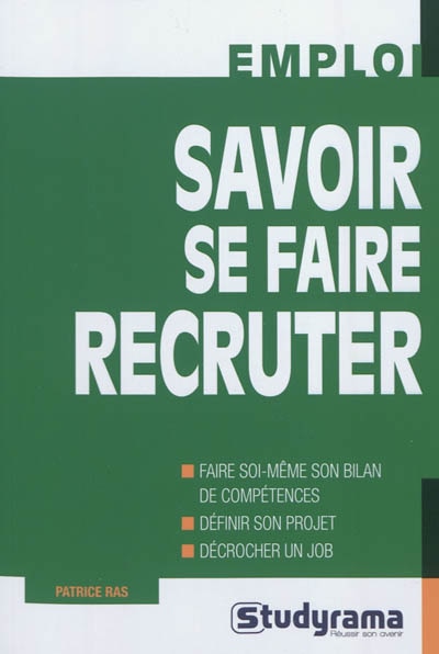 Front cover_Savoir se faire recruter