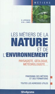 Front cover_Les métiers de la nature et de l'environnement