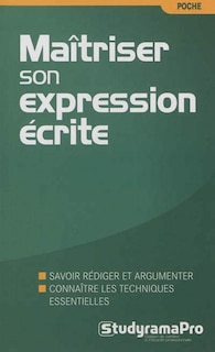 Couverture_Maîtriser son expression écrite