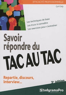 Front cover_Savoir répondre du tac au tac
