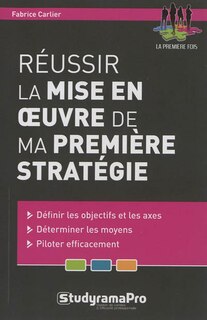 Front cover_Réussir la mise en oeuvre de ma première stratégie