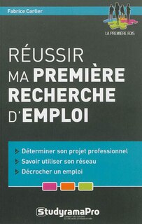 Front cover_Réussir ma première recherche d'emploi