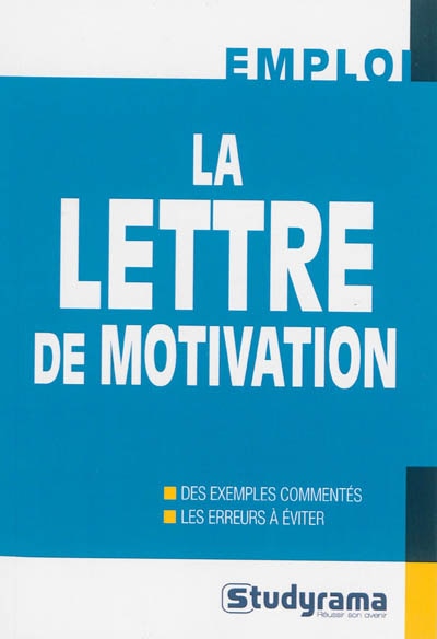 Couverture_La lettre de motivation