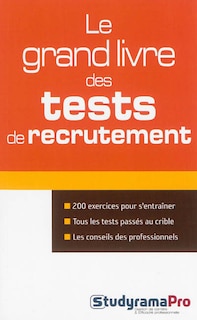 Front cover_Le grand livre des tests de recrutement