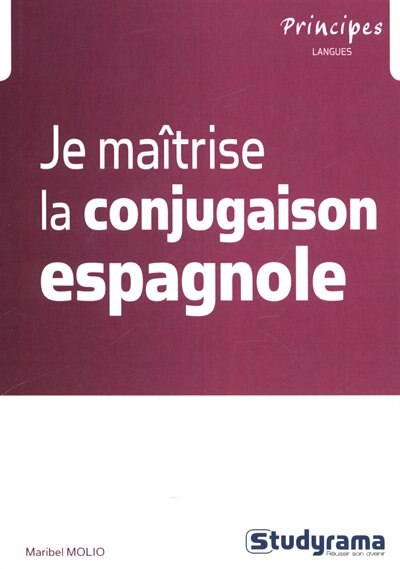Front cover_Je maîtrise la conjugaison espagnole