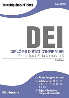 Front cover_DEI, diplôme d'Etat d'infirmier