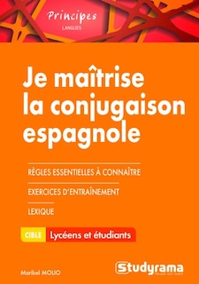 Front cover_Je maîtrise la conjugaison espagnole