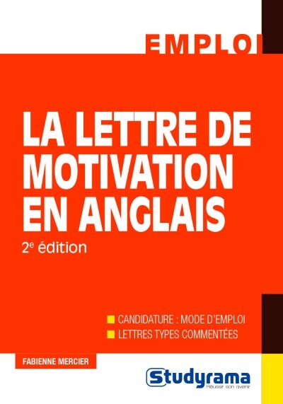 Front cover_La lettre de motivation en anglais