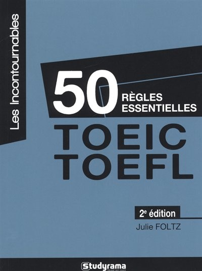 Front cover_50 règles essentielles TOEIC-TOEFL
