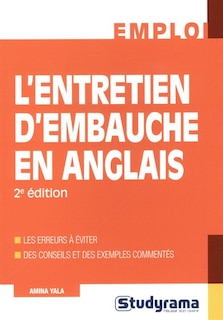 Front cover_L' entretien d'embauche en anglais