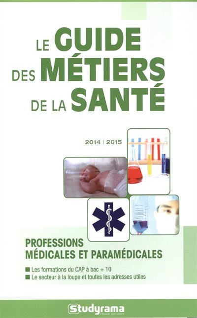 Front cover_Le guide des métiers de la santé