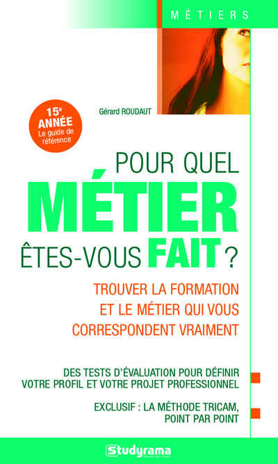 Front cover_Pour quel métier êtes-vous fait ?