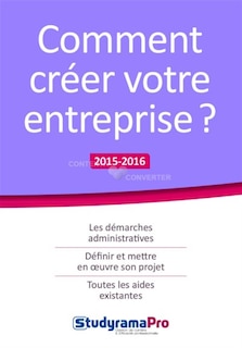 Front cover_Comment créer votre entreprise ?