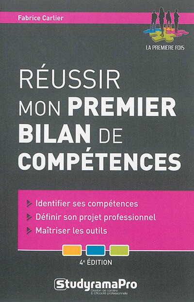 Front cover_Réussir mon premier bilan de compétences