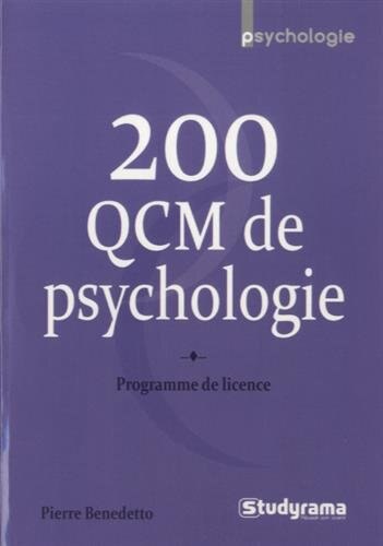 Couverture_200 QCM de psychologie