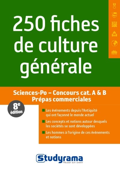 Front cover_250 fiches de culture générale