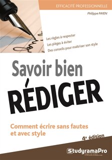 Couverture_Savoir bien rédiger