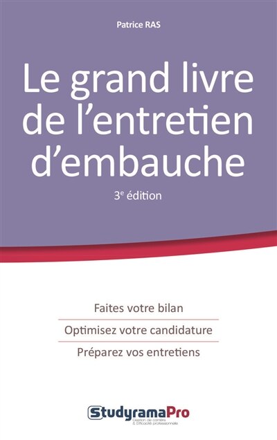 Front cover_Le grand livre de l'entretien d'embauche