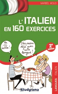 Front cover_L' italien en 160 exercices