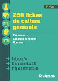 Front cover_250 fiches de culture générale